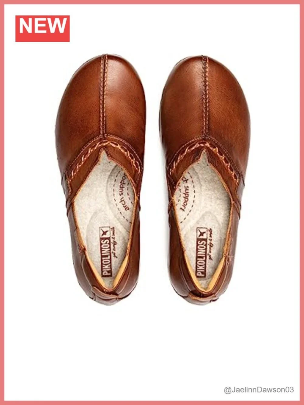 PIKOLINOS Granada Women's Genuine Calfskin Leather Wedge Mules Comfortable